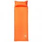Preview: Selbstaufblasende Isomatte mit Kissen Orange
