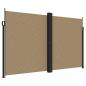 Preview: Seitenmarkise Ausziehbar Taupe 200x1000 cm