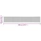 Preview: Teppich Rechteckig Grau 60x400 cm Bambus