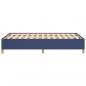 Preview: Bettgestell Blau 120x190 cm Stoff