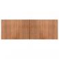 Preview: Teppich Rechteckig Natur 70x200 cm Bambus