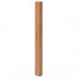 Preview: Teppich Rechteckig Natur 70x200 cm Bambus