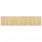 Preview: Teppich Rechteckig Hell Natur 70x300 cm Bambus