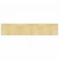 Preview: Teppich Rechteckig Hell Natur 60x300 cm Bambus