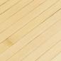Preview: Teppich Rechteckig Hell Natur 60x300 cm Bambus