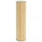 Preview: Teppich Rechteckig Hell Natur 60x500 cm Bambus