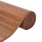 Preview: Teppich Rechteckig Natur 70x1000 cm Bambus
