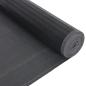 Preview: Teppich Rechteckig Grau 80x200 cm Bambus