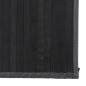 Preview: Teppich Rechteckig Grau 80x200 cm Bambus