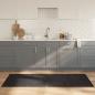 Preview: ARDEBO.de - Teppich Rechteckig Dunkelbraun 80x200 cm Bambus