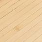 Preview: Teppich Rechteckig Hell Natur 80x1000 cm Bambus