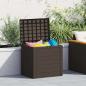 Preview: Gartentruhe Braun 58,5x46x55 cm Polypropylen