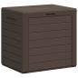 Preview: Gartentruhe Braun 58,5x46x55 cm Polypropylen