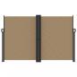 Preview: Seitenmarkise Ausziehbar Taupe 160x1200 cm