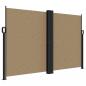 Preview: Seitenmarkise Ausziehbar Taupe 160x1000 cm