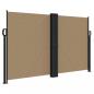 Preview: Seitenmarkise Ausziehbar Taupe 140x1000 cm