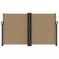 Preview: Seitenmarkise Ausziehbar Taupe 140x1000 cm