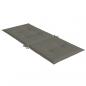 Preview: Hochlehner-Auflagen 6 Stk. Melange Dunkelgrau 120x50x4 cm Stoff