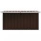 Preview: Gartenbox Braun 129 x 67 x 65 cm