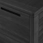 Preview: Gartentruhe Anthrazit 58,5x46x55 cm Polypropylen