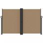 Preview: Seitenmarkise Ausziehbar Taupe 160x600 cm
