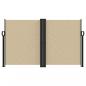 Preview: Seitenmarkise Ausziehbar Beige 140x600 cm
