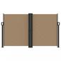 Preview: Seitenmarkise Ausziehbar Taupe 140x1200 cm