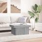 Preview: Couchtisch Grau Sonoma 80x55x40 cm Holzwerkstoff