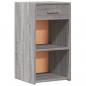 Preview: Nachttische 2 Stk. Grau Sonoma 35x34x65 cm Holzwerkstoff