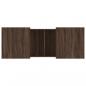 Preview: Couchtisch Braun Eichen-Optik 100x55x40 cm Holzwerkstoff