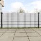 Preview: ARDEBO.de - Balkon-Sichtschutze 5 Stk. Weiß 255x19 cm Poly Rattan