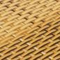 Preview: Balkon-Sichtschutz Hellbraun 600x80 cm Poly Rattan