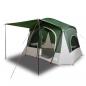 Preview: Campingzelt 5 Personen Grün Wasserdicht