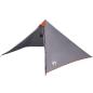 Preview: Tipi-Familienzelt 7 Personen Orange Wasserdicht