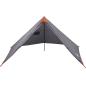 Preview: Tipi-Familienzelt 7 Personen Orange Wasserdicht