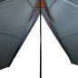 Preview: Tipi-Familienzelt 7 Personen Orange Wasserdicht