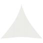 Preview: ARDEBO.de - Sonnensegel 160 g/m² Weiß 5x7x7 m HDPE