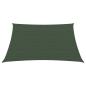 Preview: Sonnensegel 160 g/m² Dunkelgrün 2,5x2,5 m HDPE