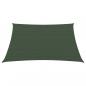 Preview: Sonnensegel 160 g/m² Dunkelgrün 2,5x2,5 m HDPE