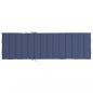 Preview: Sonnenliegen-Auflage Marineblau Oxford-Gewebe