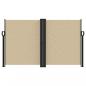 Preview: Seitenmarkise Ausziehbar Beige 140x1200 cm