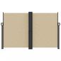 Preview: Seitenmarkise Ausziehbar Beige 160x600 cm
