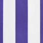 Preview: Markisenvolant Blau und Weiß Gestreift 6 m