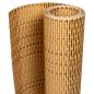 Preview: Balkon-Sichtschutz Hellbraun 1000x90 cm Poly Rattan