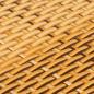 Preview: Balkon-Sichtschutz Hellbraun 1000x90 cm Poly Rattan