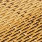 Preview: Balkon-Sichtschutze 10 Stk. Hellbraun 255x19 cm Poly Rattan