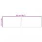 Preview: Balkon-Sichtschutze 10 Stk. Braun Schwarz 255x19 cm Poly Rattan