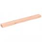 Preview: Wandregal 100x10x6 cm Massivholz Eiche Unbehandelt