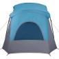 Preview: Campingzelt 5 Personen Blau Wasserdicht