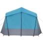 Preview: Campingzelt 5 Personen Blau Wasserdicht